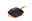 Grillpfanne 26cm in Ofenrot, quadratisch mit Rillen, seitliche Perspektive