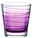 Leonardo Trinkglas VARIO Violettes Trinkglas Vario 250ml, seitliche Perspektive