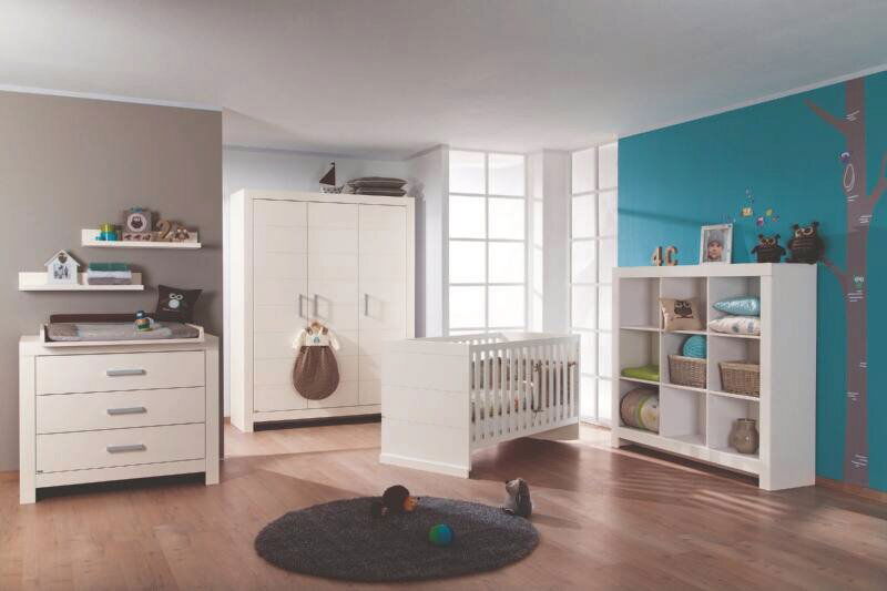 Paidi Wandregal FIONA Wandregal in einem modernen Kinderzimmer, seitliche Perspektive