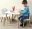 Kesper Kindertisch mit 2 Stühlen weiß 