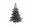 Everlands Künstlicher Weihnachtsbaum Grandis Fir 210cm beschneit