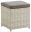 Ambia Garden Gartenhocker KUBA BEIGE DINING