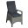 Ambia Garden Gartensessel PORTLAND SMOKE ALU